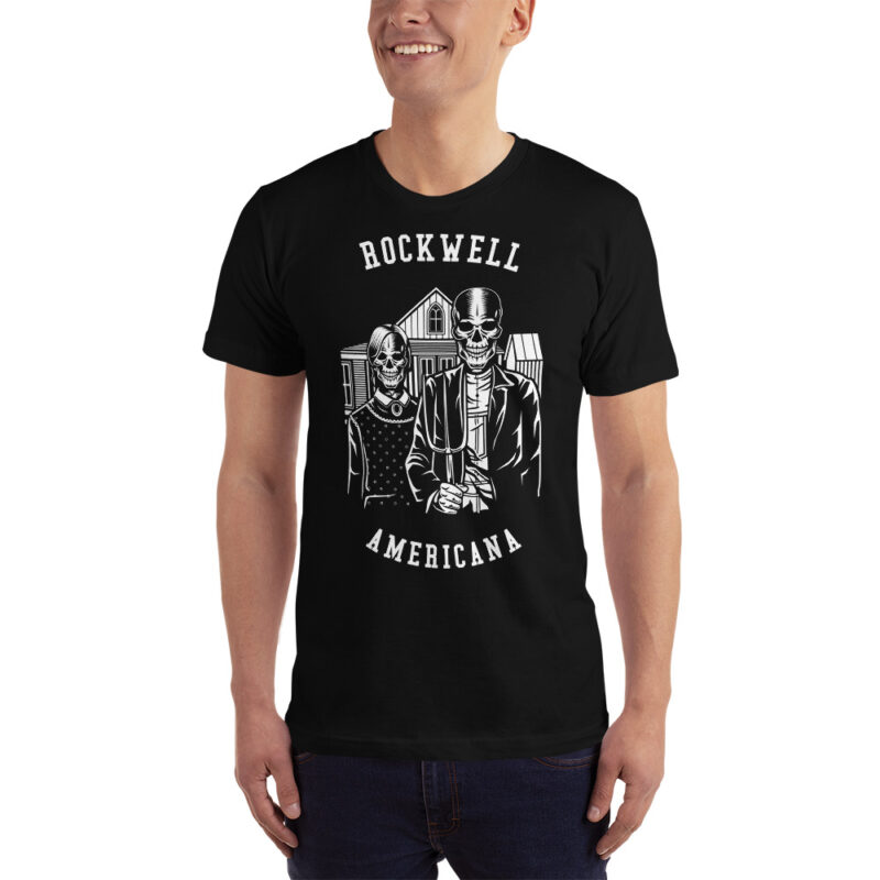 Black Rockwell America T-Shirt