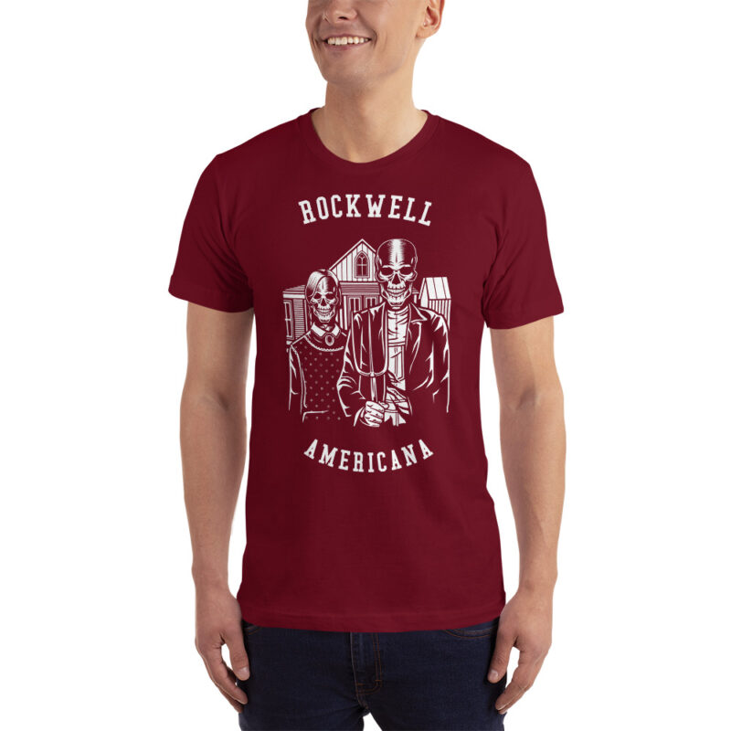 Red Rockwell America T-Shirt